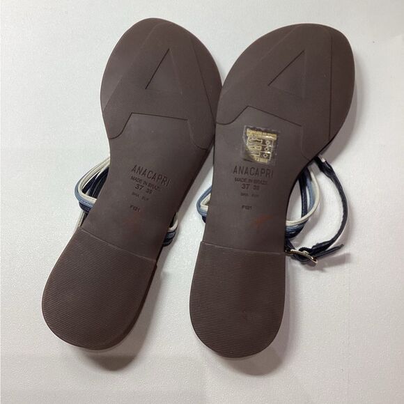 Anacapri Sandals‎ Navy Blue Size EU 39 - Picture 6 of 6